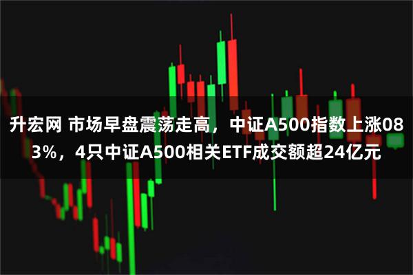 升宏网 市场早盘震荡走高，中证A500指数上涨083%，4只中证A500相关ETF成交额超24亿元